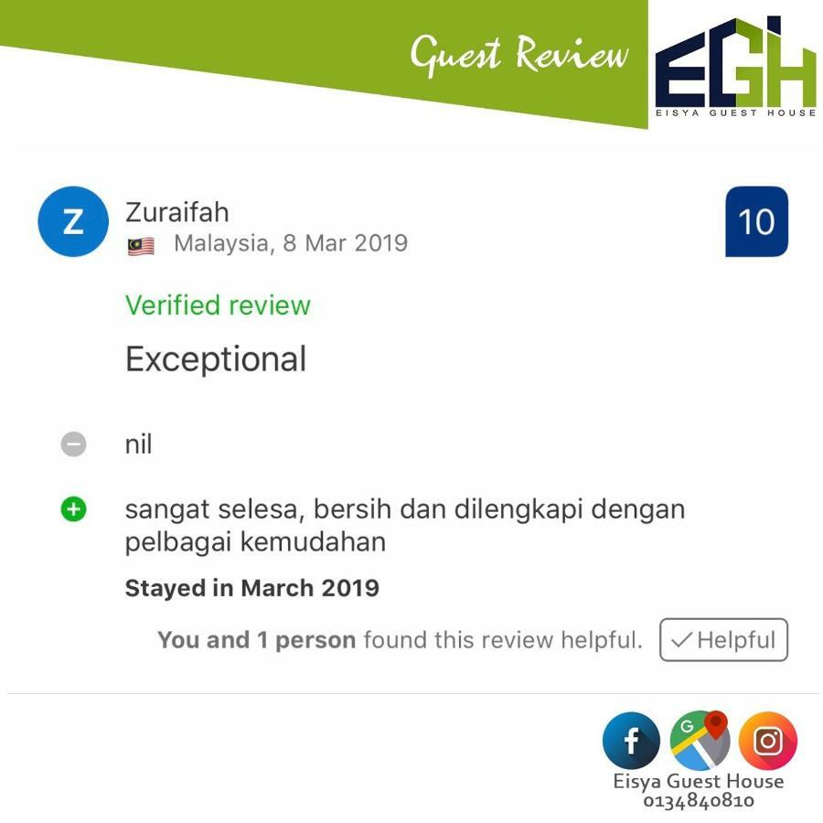 Eisya Guest House Perlis With Pool Musllm Only Arau Exterior foto